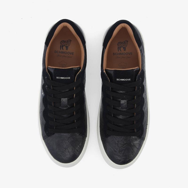 SPARKLE WAVE W - WRINKLE/SUEDE - BLACK